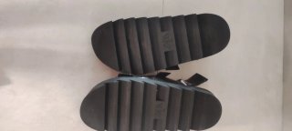 Sandalias Zara charol negras talla 39