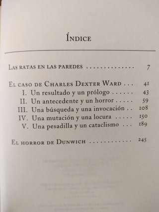 El horror de Dunwich y otros relatos