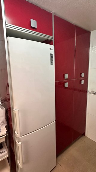 Cocina completa roja