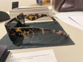 Gafas de sol Prada originales negras PR 23YS 1AB5S