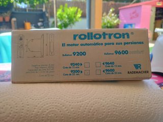 Enrollador persiana eléctrico RADEMACHER