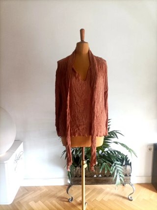 Camisa Zara Marrón