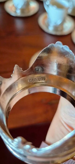 Servizio caffè Weidmann Porzellan vintage