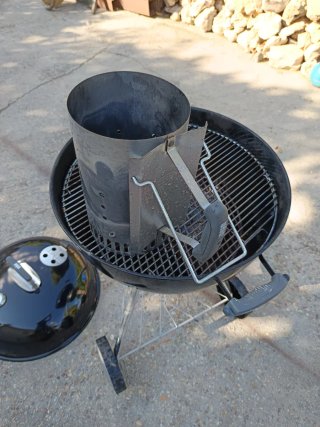 Barbacoa Weber Carbón Encendido Rápido