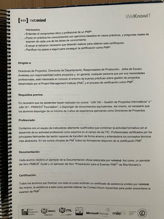 Libro PMI PMP Rita Mulcahy en español año 2013