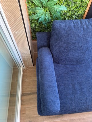 Sofá de diseño azul