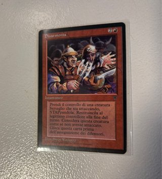 Carta Magic Disarmonia