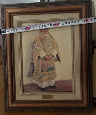 Cuadro El Monaguillo Alfonso Grosso 1920