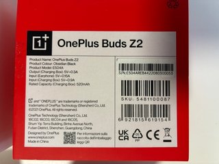 OnePlus Buds Z2 Negros