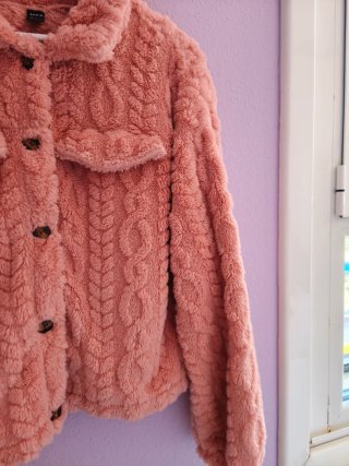 Chaqueta pelo Shein Talla XL