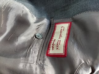 Traje gris ojo de perdiz Tallas grandes