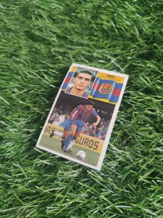 Cromo Amor F.C.Barcelona Temporada 90/91