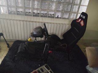 PS5 + Volante Thrustmaster GT300 + Asiento Next Le