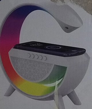 Sveglia con luce LED e caricatore wireless