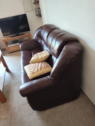 Sofa piel