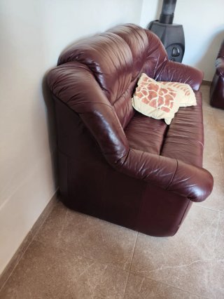 Sofa piel