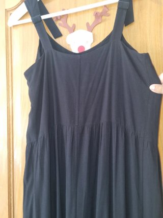 Vestido negro Superdry tirantes