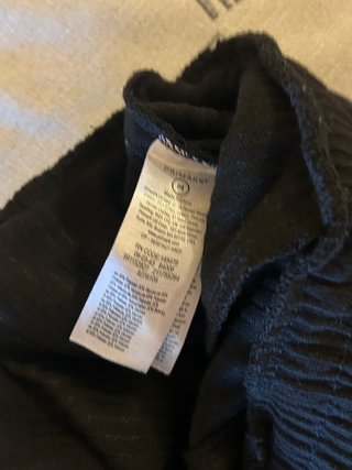 Pantaloni Primark a costine neri taglia M