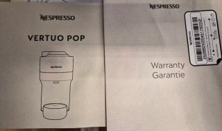 Macchina Caffè Nespresso Vertuo Pop Gialla
