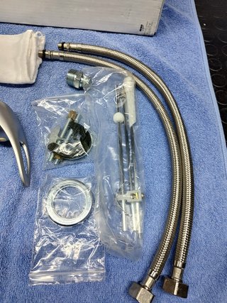 Rubinetto Idro-Billy cromatura satinata - Completo