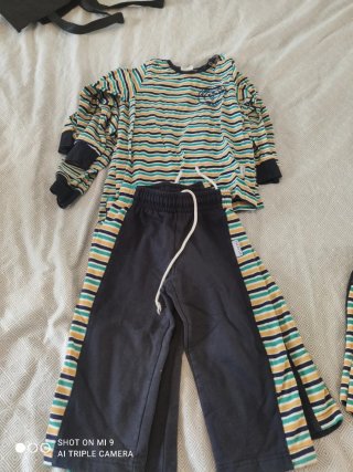 Conjunto Marni rayas colegio talla 2,