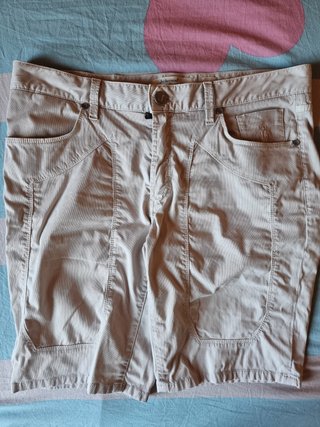 Pantaloncini Uomo Cotone Jeckerson Beige Multicolo