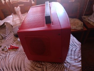 Televisor Portátil ELBE Rojo Años 60/70