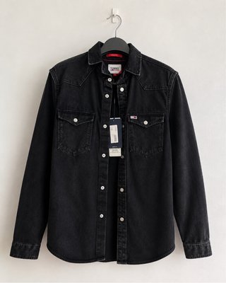 Sobrecamisa Vaquera Tommy Jeans Negra Talla S