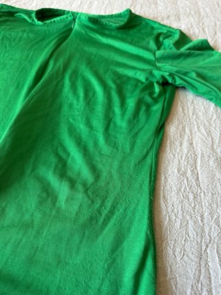 Mono Maillot Disfraz Verde Talla S