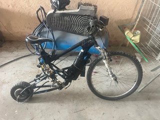 Bicicleta eléctrica modificada