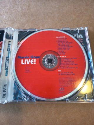 CD Marvin Gaye Live