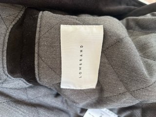 Chaqueta Piel 100 % Ante Negra Auténtica.