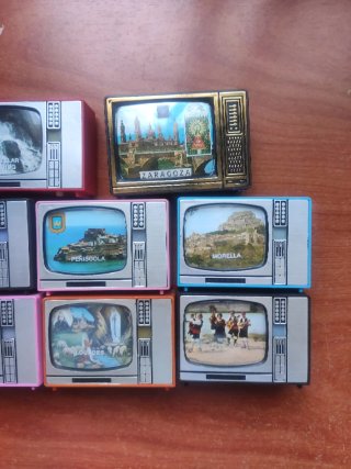 Televisores Diapositivas Souvenir Colección