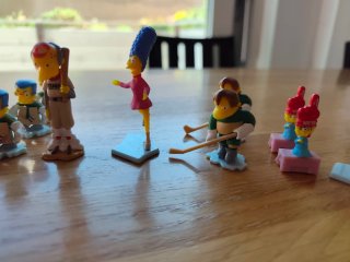 Lotto 12 personaggi I Simpson