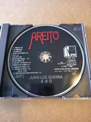 CD Juan Luis Guerra - Areito