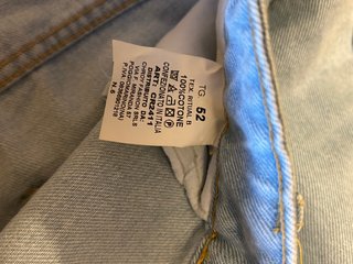 Pantaloni Jeans Chroy Chiari Taglia 52