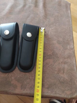 Lote 3 fundas cuero para navaja