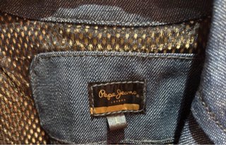 Americana tejana Pepe Jeans azul