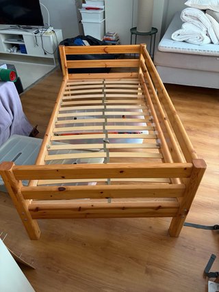 Cama individual Flexa 90x190 con kit litera