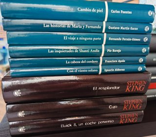 Lote de libros