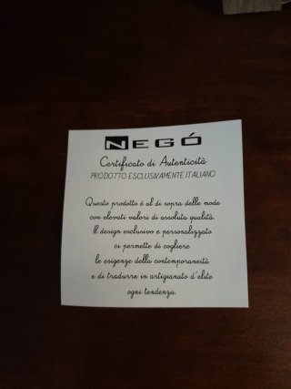Orologio da tavolo Nego' albero