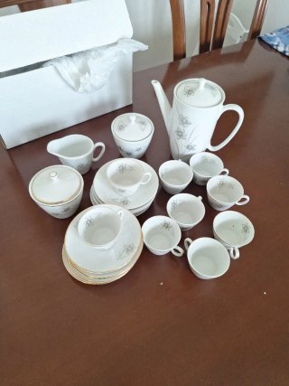 Juego de café Santa Clara porcelana