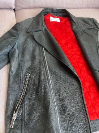 Chaqueta ARPEL de piel auténtica. Made in italy