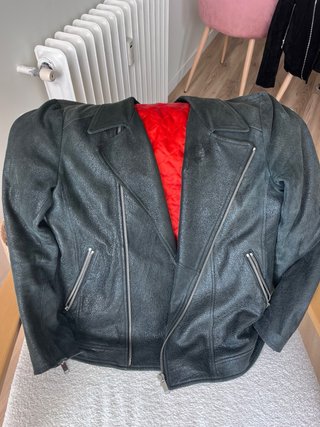 Chaqueta ARPEL de piel auténtica. Made in italy