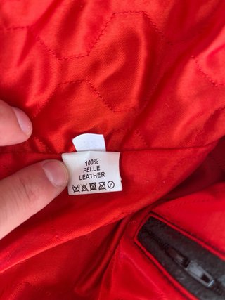 Chaqueta ARPEL de piel auténtica. Made in italy