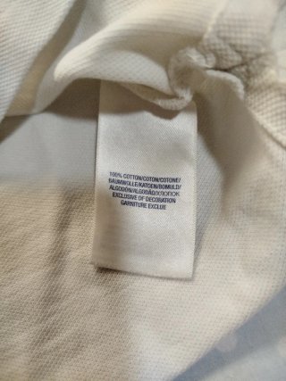 Polo Ralph Lauren niño blanco