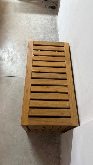 Conjunto Muebles Exterior Madera: Mesa Silla Banco