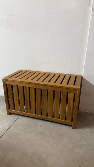 Conjunto Muebles Exterior Madera: Mesa Silla Banco