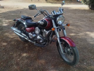 Moto Daelim Daystar 125cc Cruiser Roja/Negra