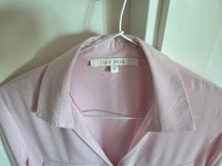 Camisa rosa palo Talla M fondo de armario